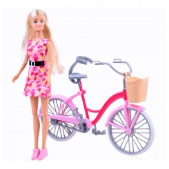 Anlily кукла со велосипед