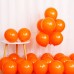 Портокалови Латекс Балони - Сет од 100