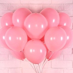 Розеви Латекс Балони - Сет од 100