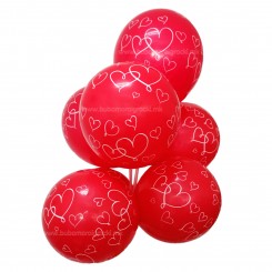 Балони со Срце - сет од 10