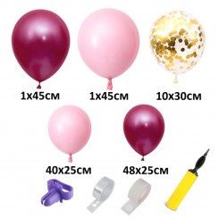 Комплет Балони за Свечени Прослави - Сет од 100