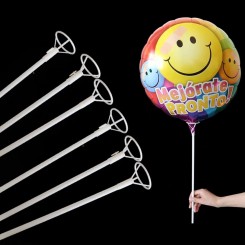 Сет од 10 стапчиња за фолија балони