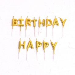 Роденденски свеќи - Happy Birthday